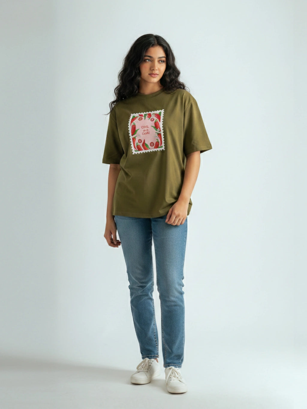 Chill As Chilli Oversized T-Shirt