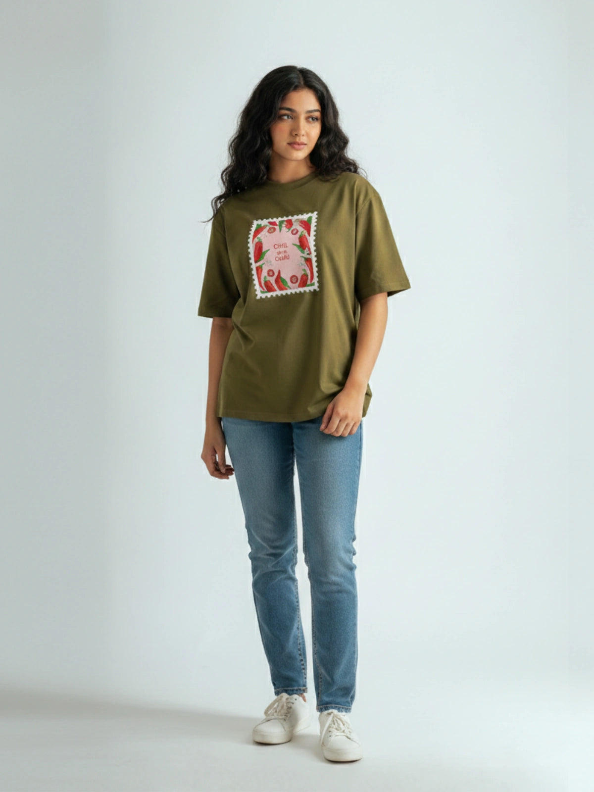 Chill As Chilli Oversized T-Shirt