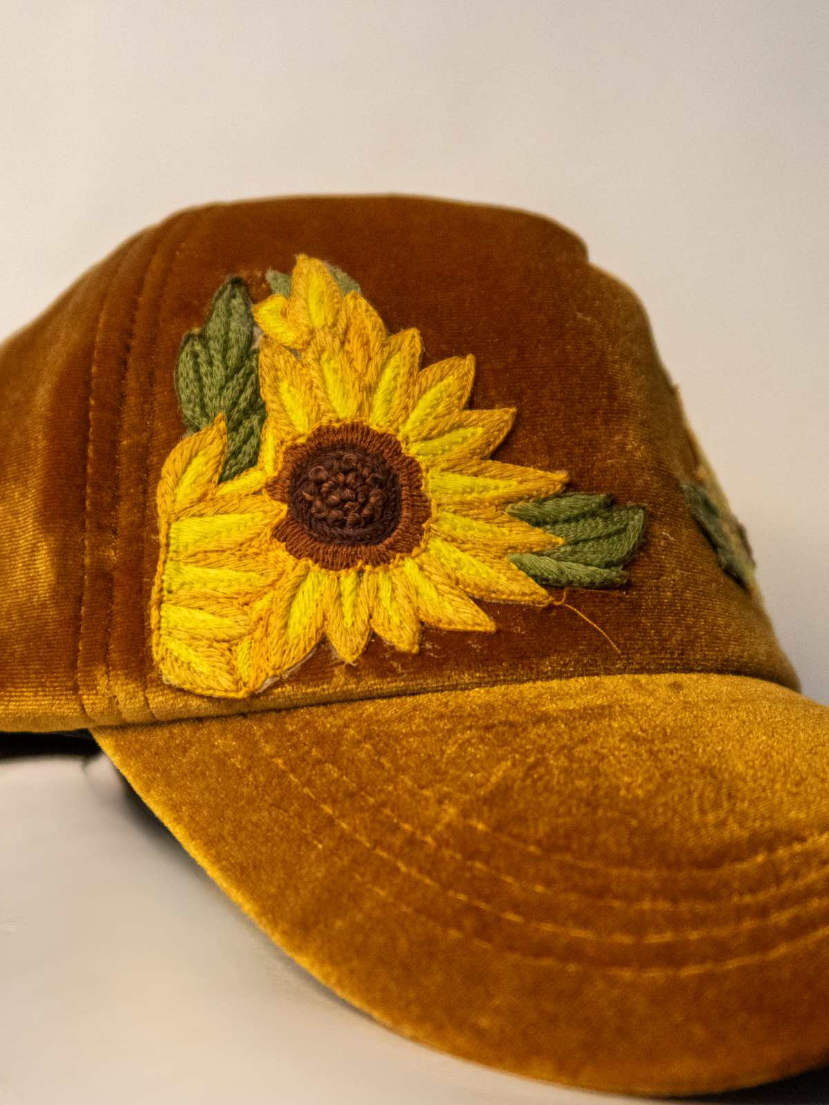 Sunflower Mustard Designer Cap