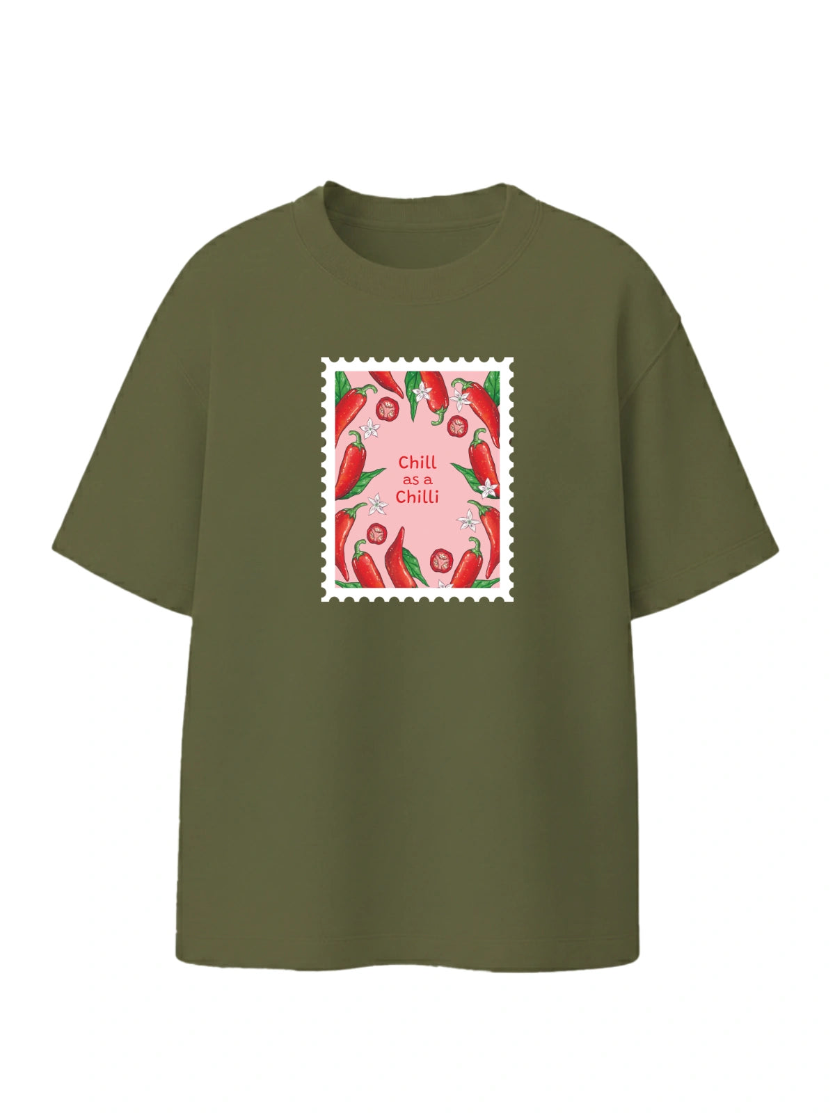 Chill As Chilli Oversized T-Shirt