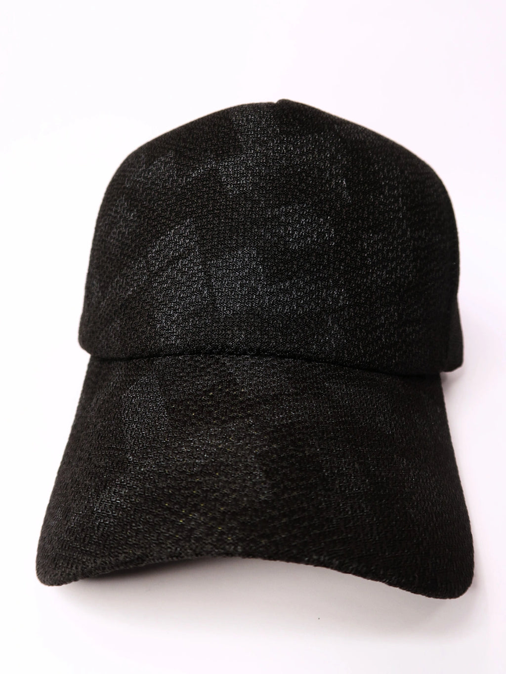 Black cap on a white background