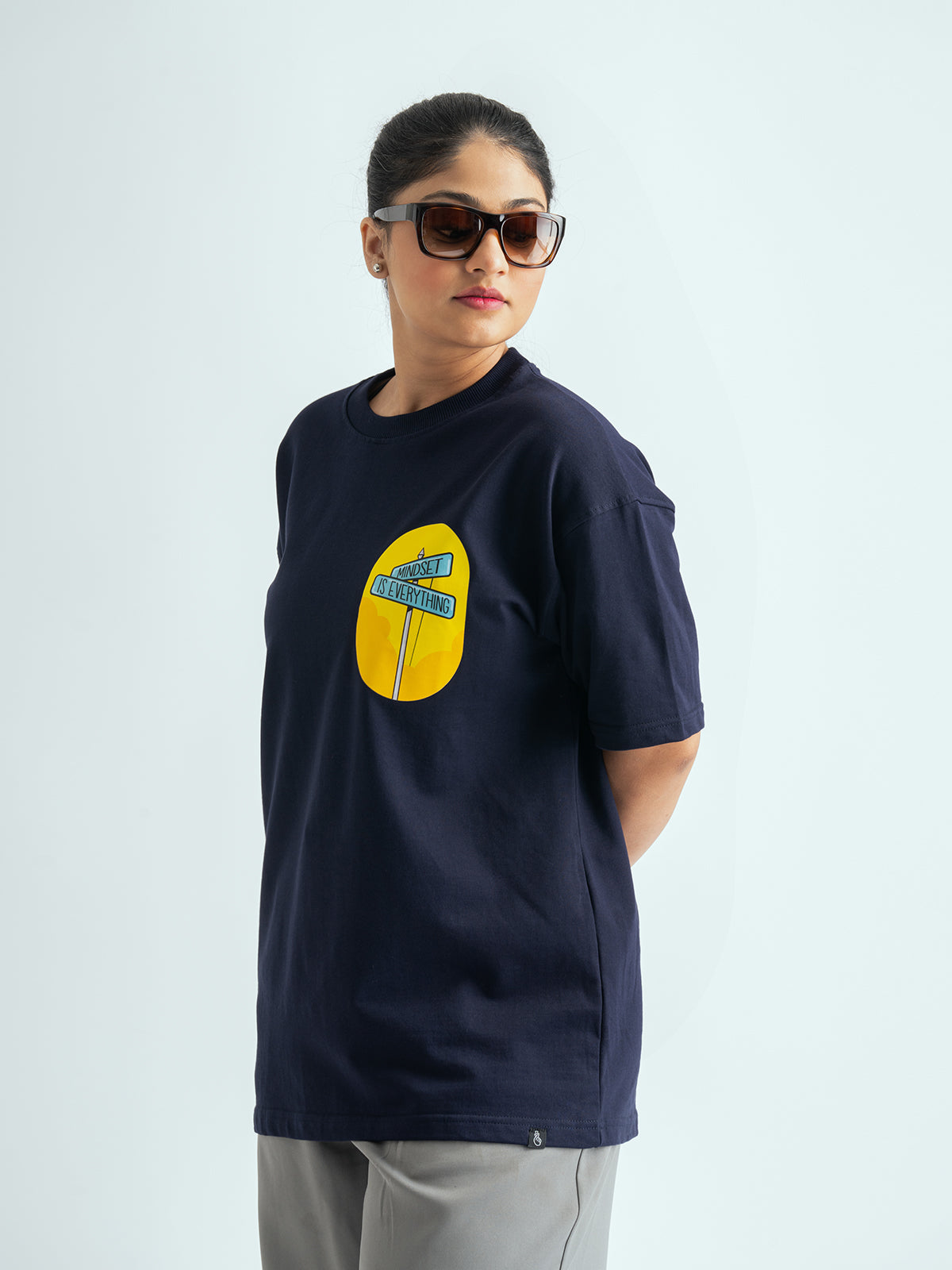 Mindset is everything Unisex Oversized T-Shirt