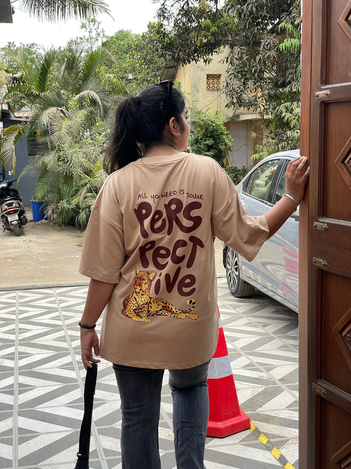 Perspective Oversized T-shirt