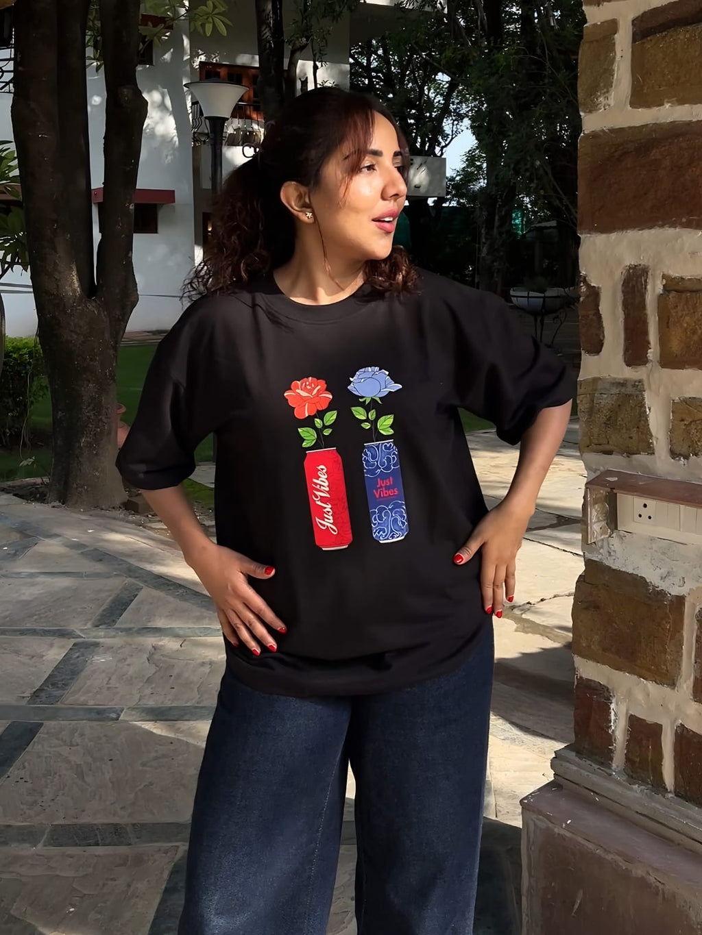 Can Can Oversized T-shirt
