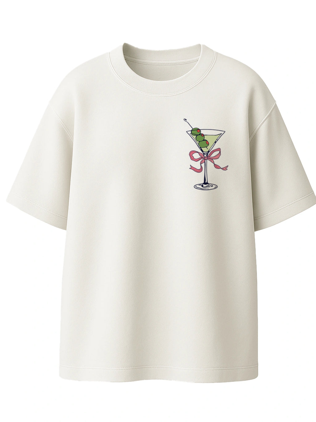 Bow Martini Oversized T-shirt