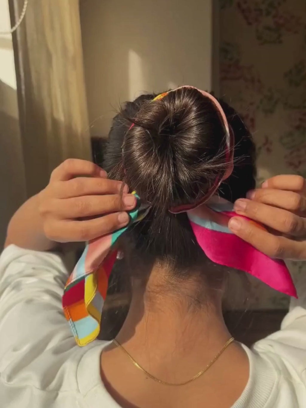 The Vibrant Voyage Hair Scarf