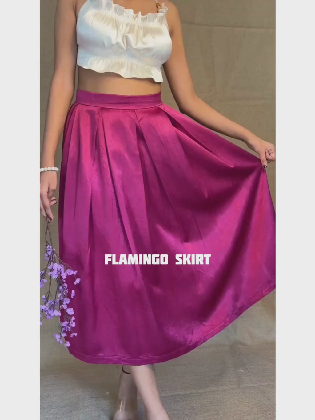 Flamingo Skirt