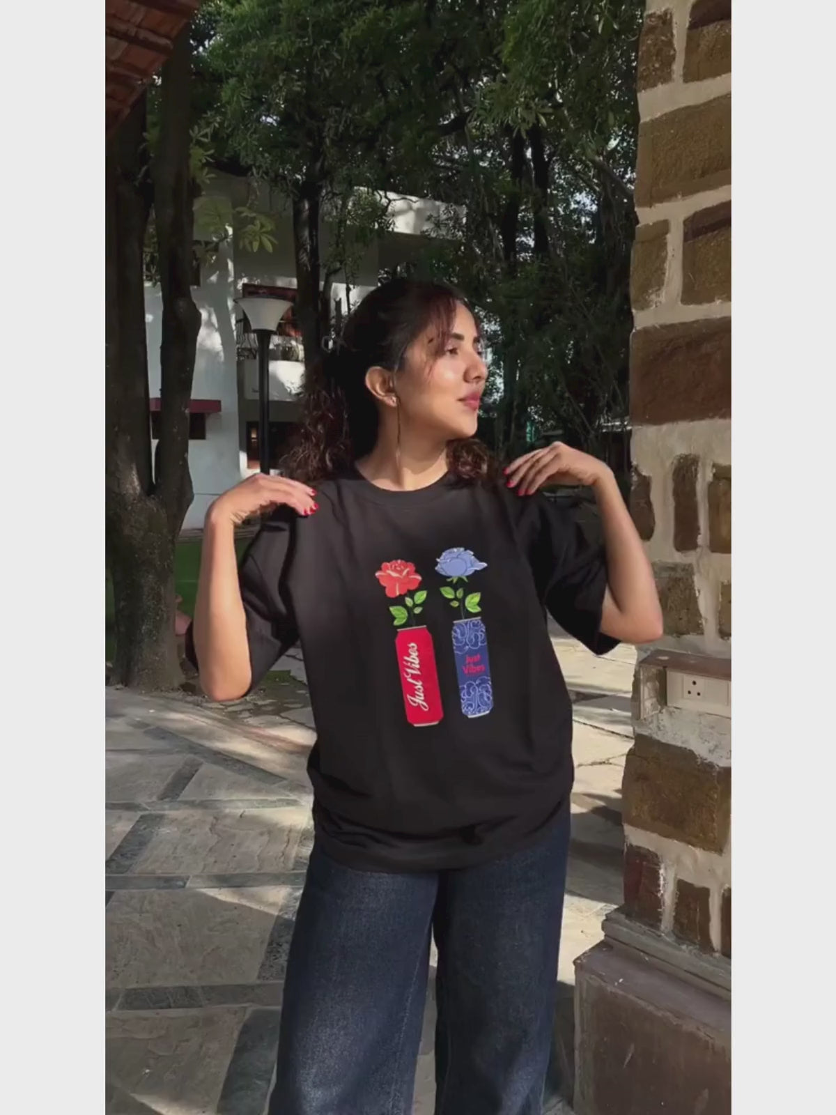 Can Can Oversized T-shirt
