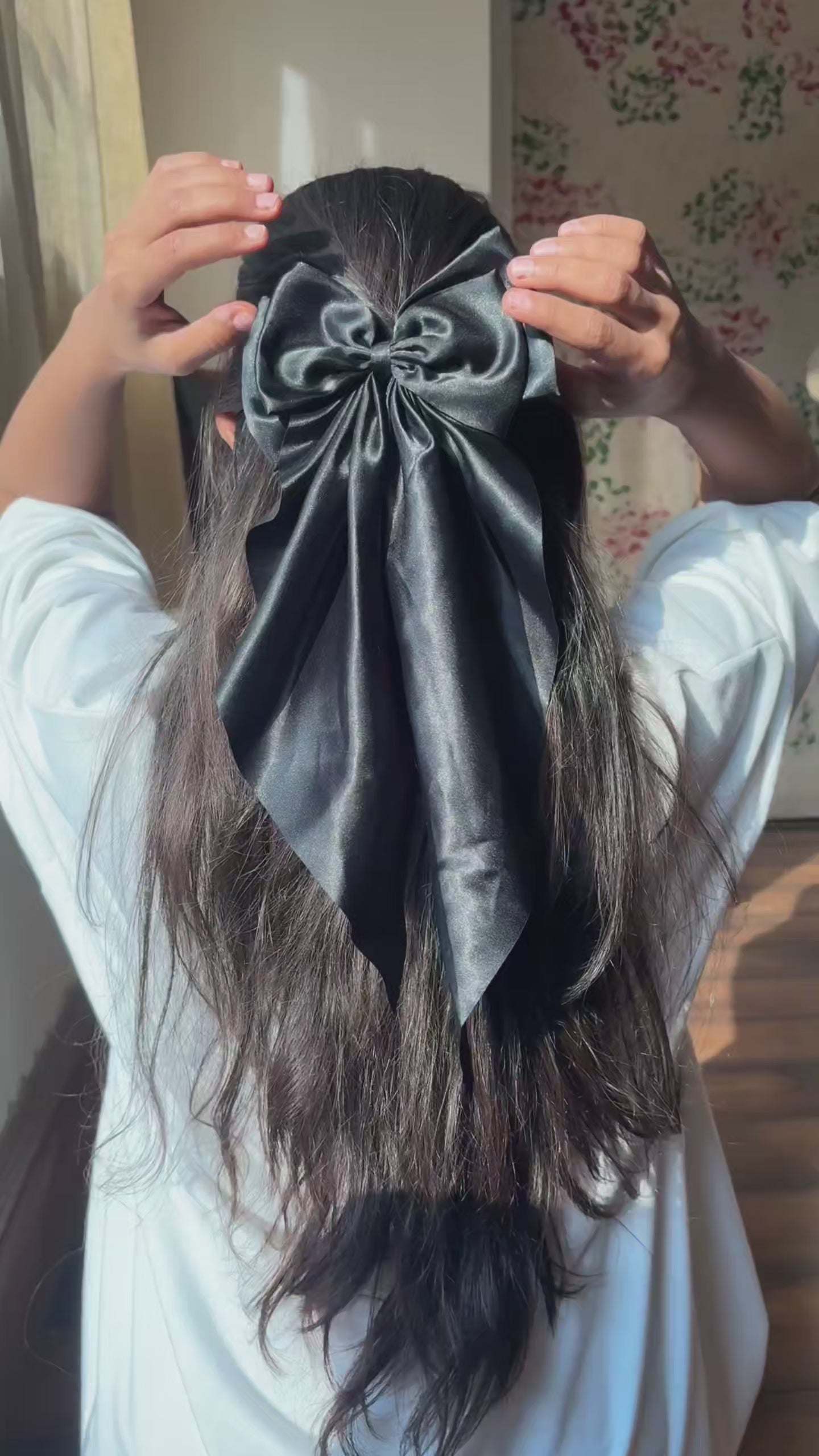 Black bow video