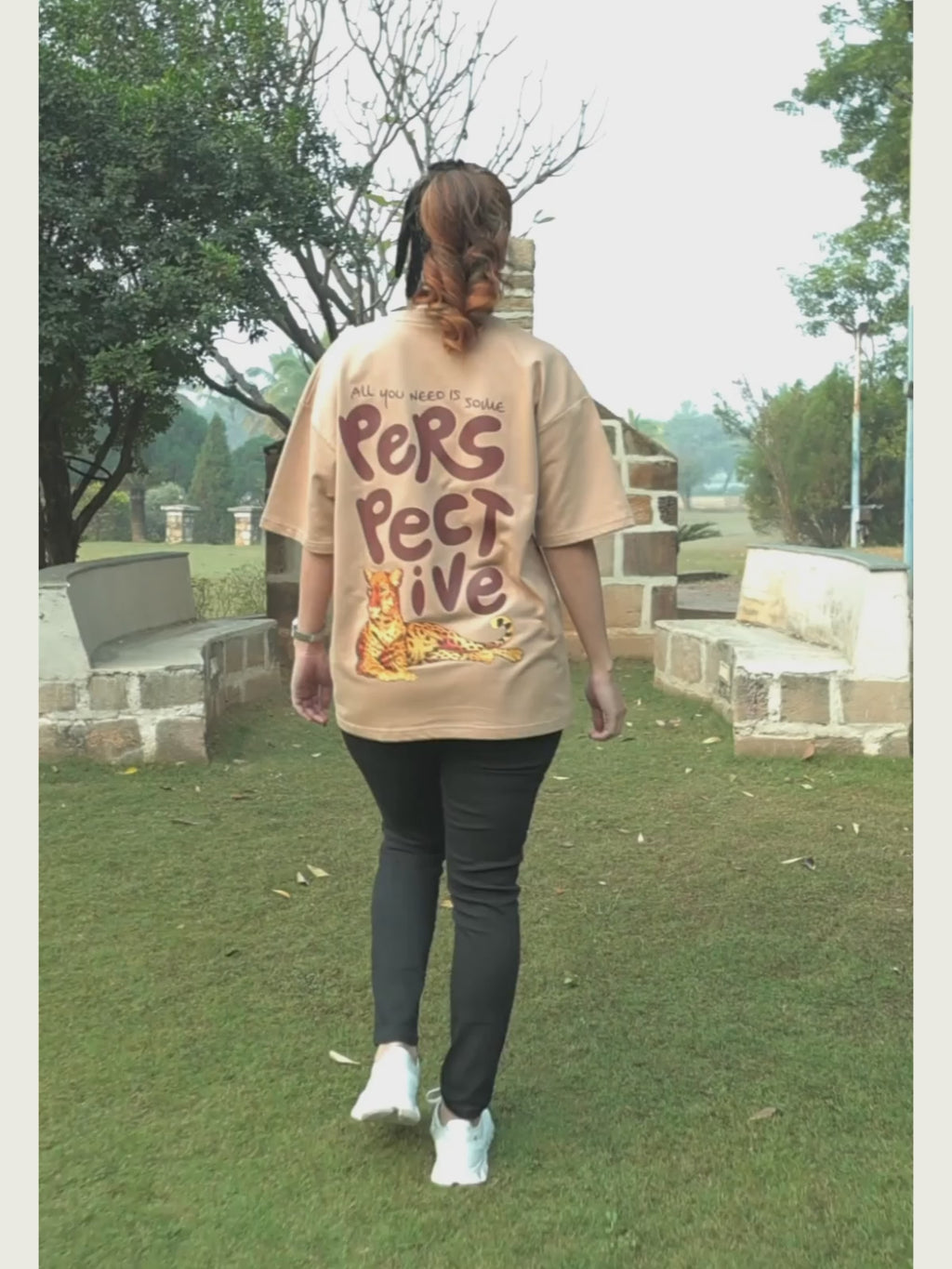 Perspective Oversized T-shirt