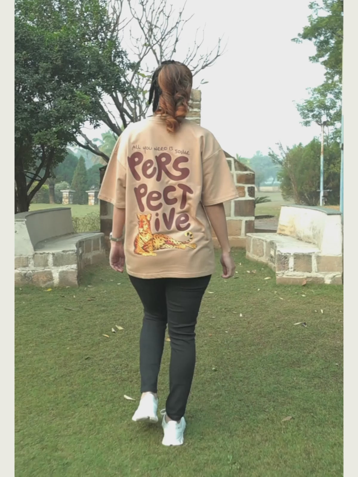 Perspective Oversized T-shirt