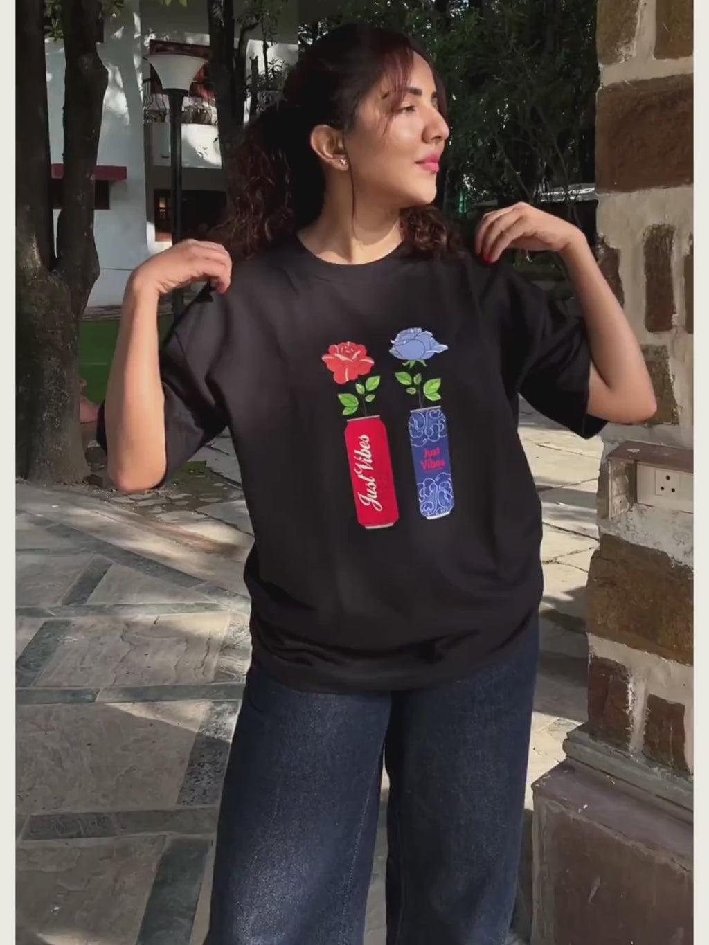 Can Can Oversized T-shirt